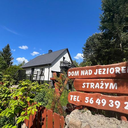 Dom Nad Jeziorem Strazym Zbiczno ภายนอก รูปภาพ